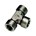 Legris - T-Stuk - 1/8" - BSPP - 0145 10 10