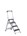 Altrex trap - Safety Step - enkel oploopbaar - max. werkhoogte 2,90 m - 4 treden 'extra groot'