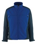 Mascot jack - Dresden - drielaags softshell - korenblauw / marine - maat S - 12002-149-11010