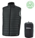 Opsial vest /bodywarmer gewatteerd - KANYON - zwart - maat 3XL