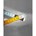 Stabila duimstok met veer - 2 meter - type 617 - hout wit/geel - 01128