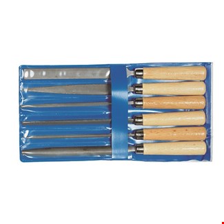GEDORE sleutelvijlenset 6-dlg