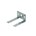 Gebr. Bodegraven wandanker star - 35x65mm - 60x1,25mm - RVS A4