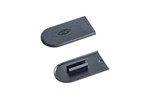 Cabineo afdekkappen RAL 9005 zwart - 2000 st