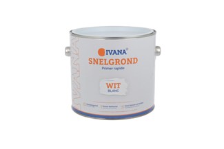 Ivana 57305 synthetische Grondverf sneldrogend wit - 2,5 liter