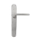 Dauby deurkruk op schild - Pure PH1928 / P40 - mat wit brons - blind