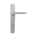 Dauby deurkruk op schild - Pure PH1928 / P40 - mat wit brons - blind