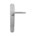 Dauby deurkruk op schild - Pure PH1928 / P40 - mat wit brons - blind