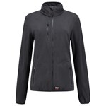 Tricorp sweatvest fleece luxe dames - Casual - 301011 - donkergrijs - maat XS