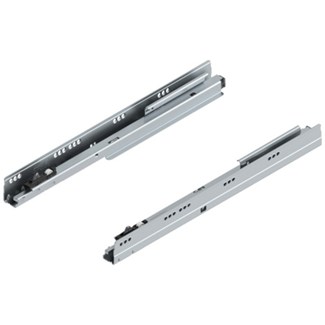 Blum Corpusprofiel set voor TANDEMBOX  NL: 600mm; Draagkracht: 65 kg  BLUMOTION;TIP-ON BLUMOTION  Kleur: verzinkt