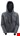 Snickers Workwear dames zip hoodie - 2806 - staalgrijs - maat XS