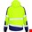 Opsial Softshell jas geel-marineblauw High-Visibility - maat 4XL