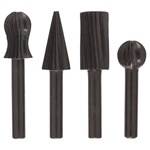 Bosch houtraspen en vijlen set 4-delig