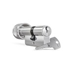 DOM knopcilinder - 333BK6 Plura SKG3 - 30-K30mm - set à 3 stuks gelijksluitend
