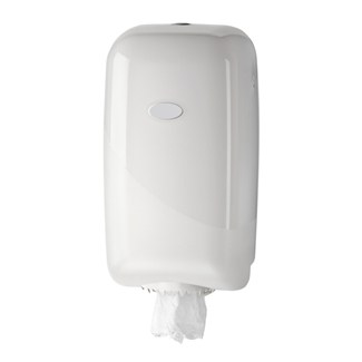 Ivana 52488 Dispenser Minirol kunststof - wit/transparant