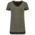 Tricorp T-Shirt V-hals dames - Premium - 104006 - legergroen - XL