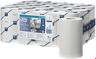 Tork poetspapier 1-laags - Reflex mini rol - M3 systeem - rollengte 120.1 m