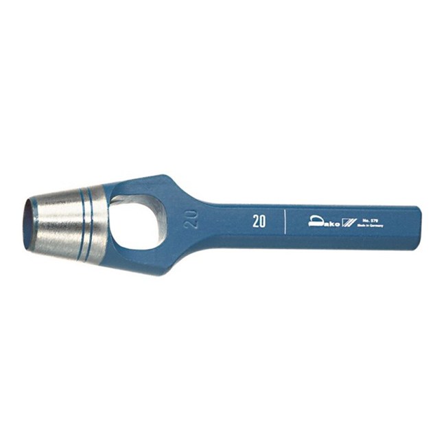 GEDORE 4544270 Arc Punch, 19 Mm - Hardened Steel Hole Punch For Leather, Cardboard, Gaskets