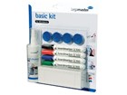 Legamaster - whiteboard startset - 4-stiften+wisser+magneten