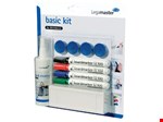 Legamaster - whiteboard startset - 4-stiften+wisser+magneten