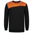 Tricorp sweater - Bicolor Naden - 302013 - zwart/oranje - maat M