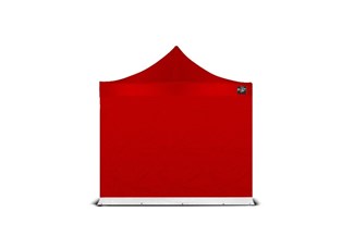 Grizzly zijwand - GO-WORK - 3 m - rood