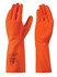 Showa werkhandschoenen - 707HVO - Hybrid Nitrile fluor oranje - maat 7
