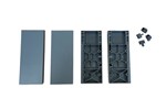 Slimbox/set frontadapters binnenlade h120 antraciet