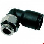 Legris  - inschroefkoppeling - haaks - 4 mm x 1/4" - BSPP - 3199 04 13