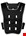 INUTEQ BODYCOOL SMART COOLOVER koelvest zwart S/M