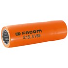 Facom S.LAVSE serie geisoleerde lange handdoppen ½ inch