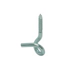 Gebr. Bodegraven krulhaak - 160x20mm - HT Ø10,7mm - verzinkt