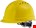 Opsial Headsafe veiligheidshelm met draaiknop geel
