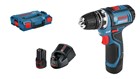 Bosch accu schroefboormachine - GSR12V-15 FC - 12V - 2x2.0 Ah accu - in L-Boxx 