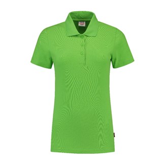 Tricorp Casual 201006 Dames fitted poloshirt Limegroen maat M