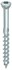 HECO TOPIX-plus glaslatschroeven - platkop verzinkt - 3,5x40/27 mm - T10 - deeldraad - 500 st