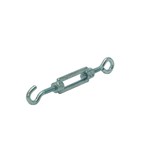 Gebr. Bodegraven spanwartel/spanschroef - M5 - 50x7XØ4,40mm - verzinkt