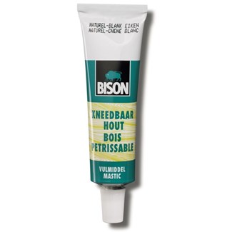Bison kneedbaar hout - 50 g tube