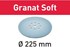 Festool schuurschijven - STF D225 GR S/25 - P120 - Granat Soft - 204223