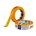 HPX maskingtape 4400 - 38 mm x 50 m - oranje - voordeelpak à 6 rollen