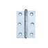BSW smalscharnier - gegalvaniseerd messing pen - 76x50 mm - 1840 GVMS