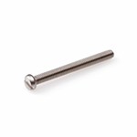 Hoenderdaal metaalschroef [200x] - RVS-A2 - cillinder kop - zaagsnede - M5x16mm