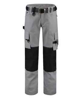 Tricorp worker canvas met cordura - Workwear - 502009 - grijs/zwart - maat 51