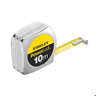 Stanley rolbandmaat - PowerLock ABS - 25 mm x 10 m - 0-33-442 blis