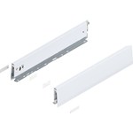 Blum MERIVOBOX zijkant M-hoogte, R+L, 450mm Kleur: zijdewit