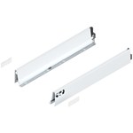 Blum ladezijkant set R+L voor TANDEMBOX Antaro  Hoogte M, incl. afdekkappen  NL: 550 mm  Kleur: Zijdewit