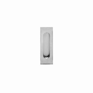 Intersteel schuifdeurkom - rechthoekig - 170x50 mm - blind - RVS