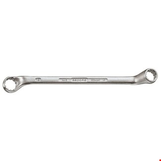 GEDORE ringsleutel - 2 - 5,4 x 7 mm - 5° - gebogen - verchroomd - 170 mm
