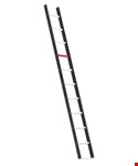 Altrex rechte ladder - Nevada - max. werkhoogte 4 m - 1 x 10 sporten - enkel