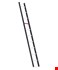 Altrex rechte ladder - Nevada - max. werkhoogte 4 m - 1 x 10 sporten - enkel